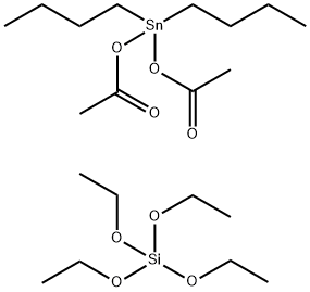 Ácido silícico (H4SiO4), éster tetraetílico, produtos de reação com bis(acetiloxi)dibutilestanano