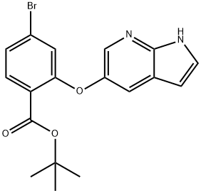 terc-butil 2-((1H-pirrolo[2,3-b]piridin-5-il)oxi)-4-bromobenzoato