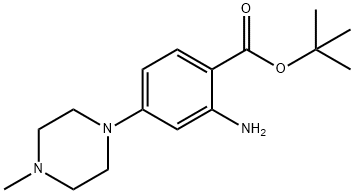 terc-butil 2-amino-4-(4-metilpiperazin-1-il)benzoato
