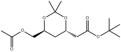 terc-Butil (4R-cis)-6-[(acetiloxi)metil]-2,2-dimetil-1,3-dioxano-4-acetato