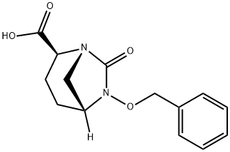 ácido trans-6-benziloxi-7-oxo-1,6-diazabiciclo[3.2.1]octano-2-carboxílico